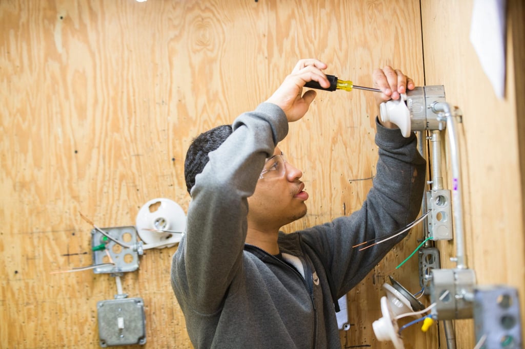 Student in Electrical Program