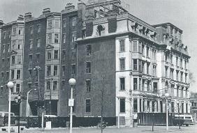 Dartmouth St. side of Hotel Vendome, before the fire, May, 1972.