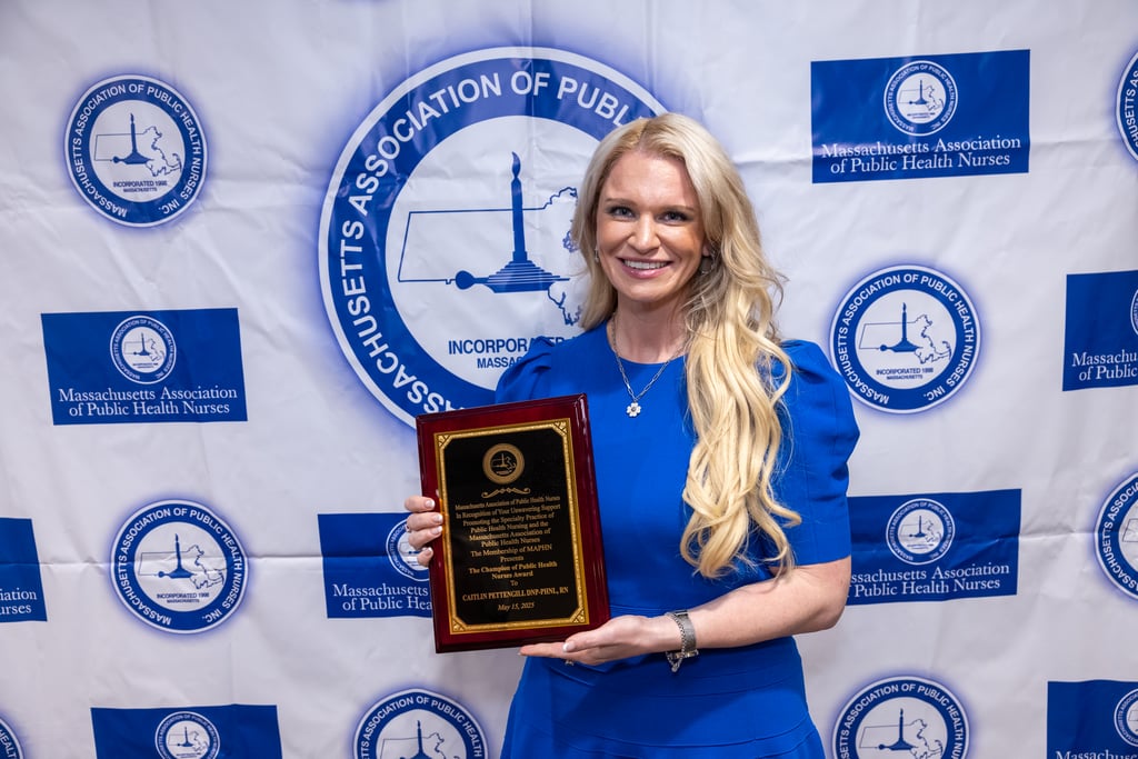Champion of Public Health Nurses Awardee, Caitlin Pettengill DNP-PHNL, RN