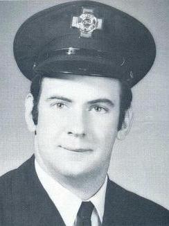 Photo of Fire Fighter Stephen J. Cloonan, Rescue Company 2, in 1973.