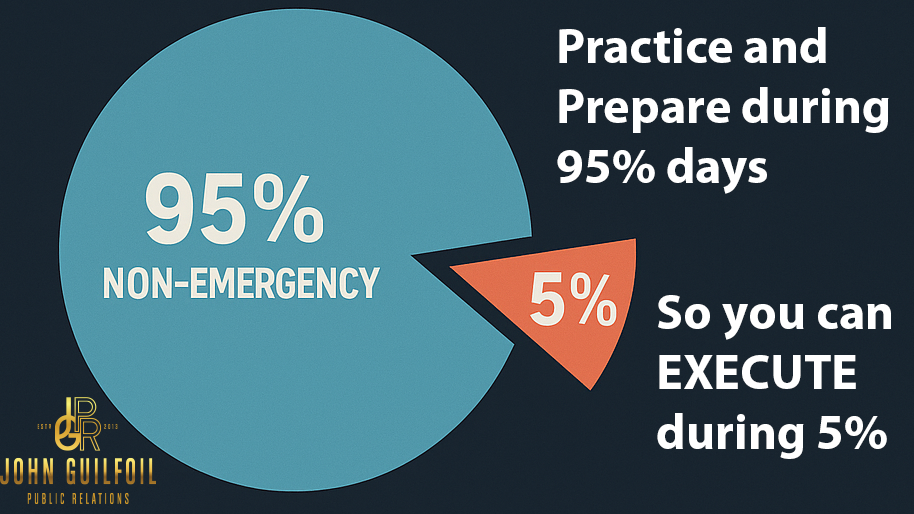 The 95/5 Rule Graphic with JGPR logo