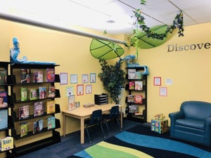 Children's Discovery Center in the Billerica Public Library.