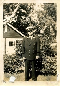 Deputy Chief John Francis Pettit, circa 1955.