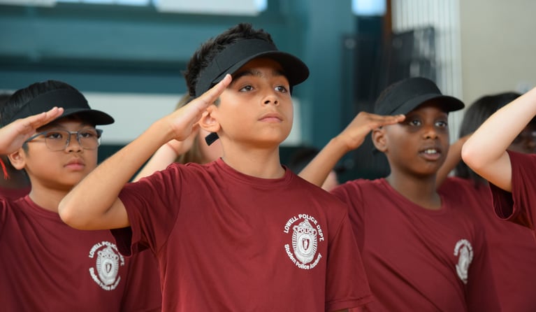 SUMMER TRADITION: 200 Youth Graduate from Lowell Police Student Police Academy