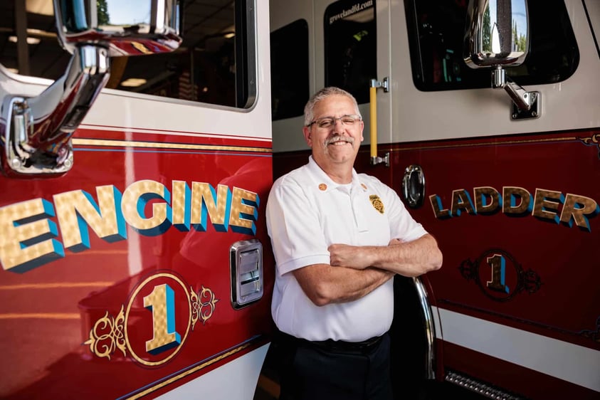 Groveland Fire Chief Robert Valentine
