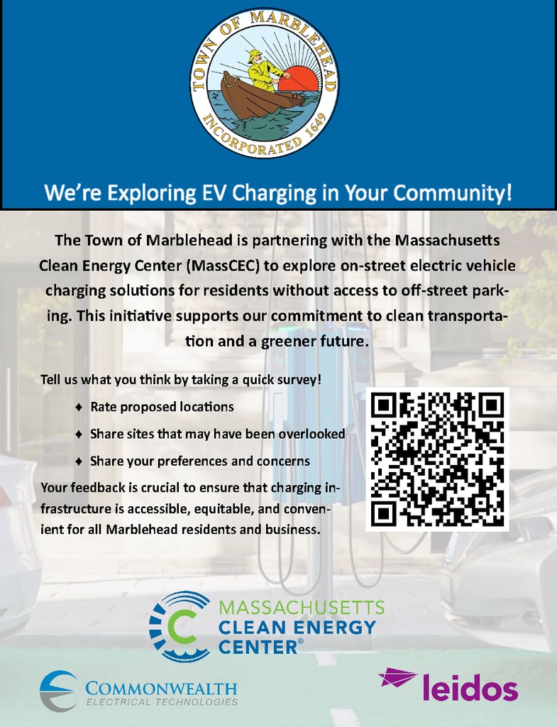 Request for Feedback - Marblehead On-Street EV Charging Study - Town of ...