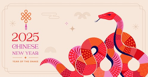 2025 Lunar New Year graphic