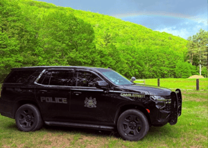 Charlemont Police Department Cruiser.