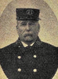 Photo of Ladderman Powers, Ladder 4, LODD 8/16/1893.