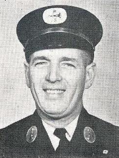 Photo of Lieutenant John C. Reardon, Rescue Company 3, 1950.