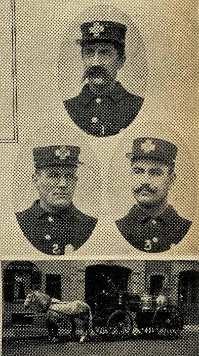 Company members of Chemical Engine Company 1 in 1889.
