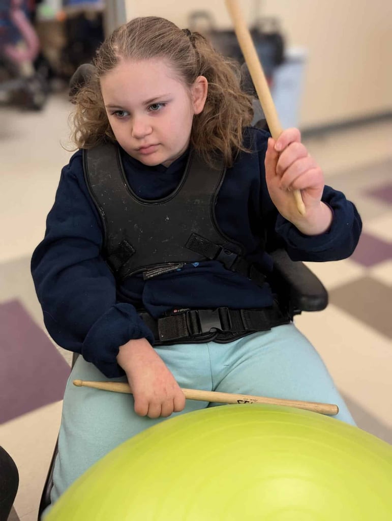 Child at the Community School