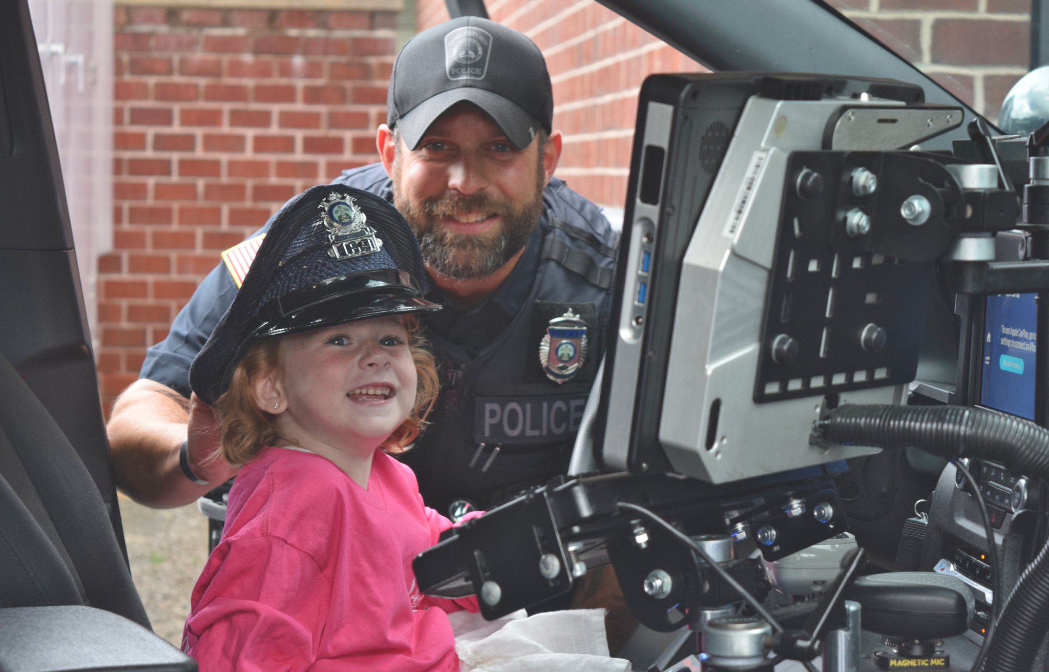 Cops for Kids with Cancer and Chelmsford Police Stand Behind 5-year-old Carson Doherty and her Family