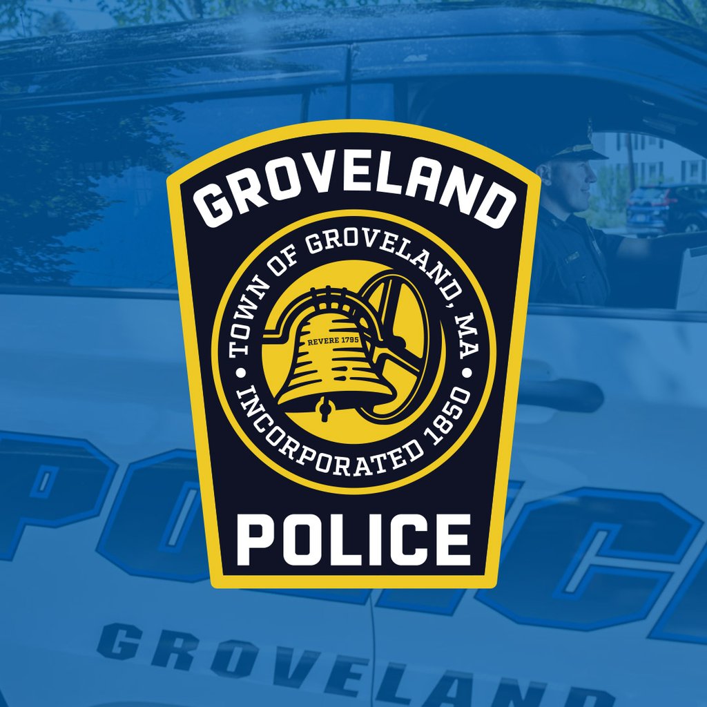 Groveland, MA Police Department patch design