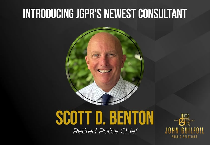 JGPR's Newest Consultant, Scott D. Benton, Retired Police Chief