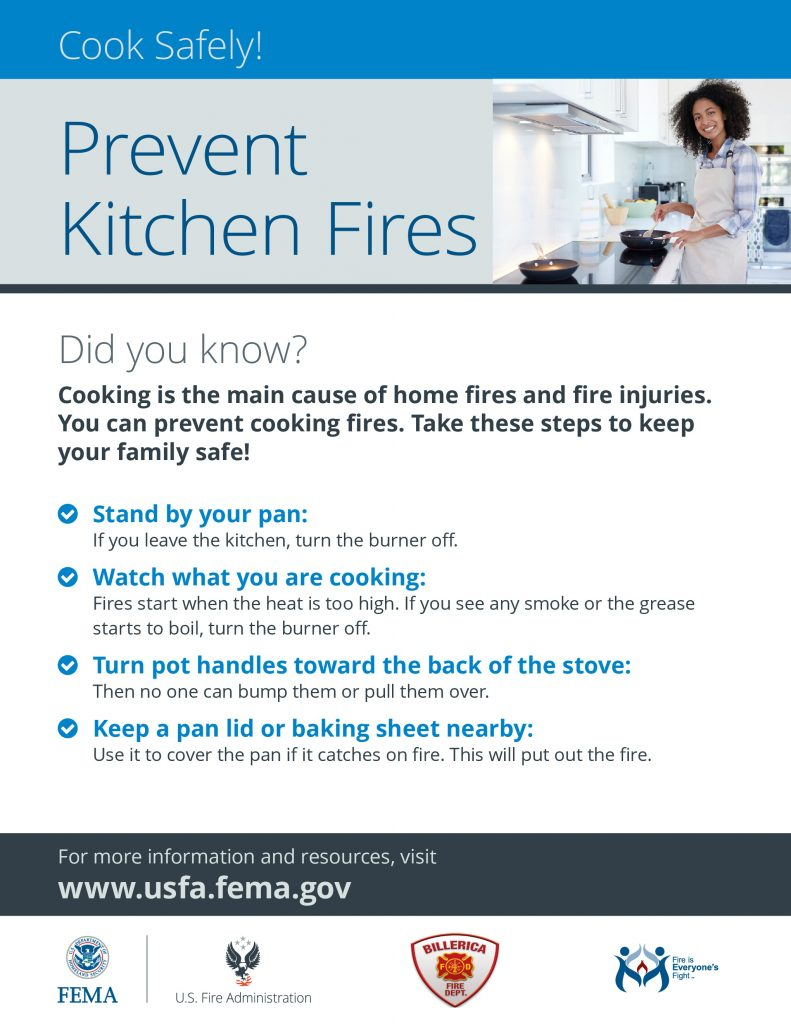 Thanksgiving Fire Safety Graphic