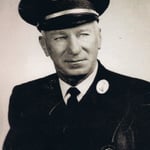 Fire Lieutenant Vincent D. Vitale, circa 1964.