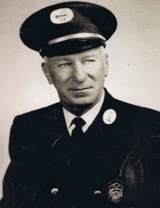 Fire Lieutenant Vincent D. Vitale, circa 1964.