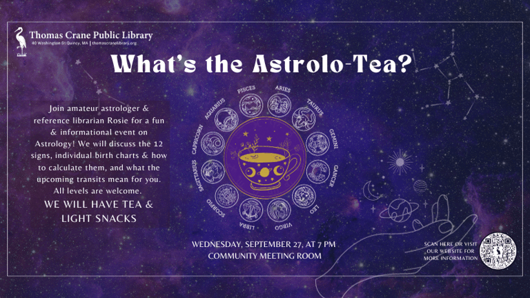 “What’s the Astrolo-Tea?” Astrology & Tea Tasting Event Returns!