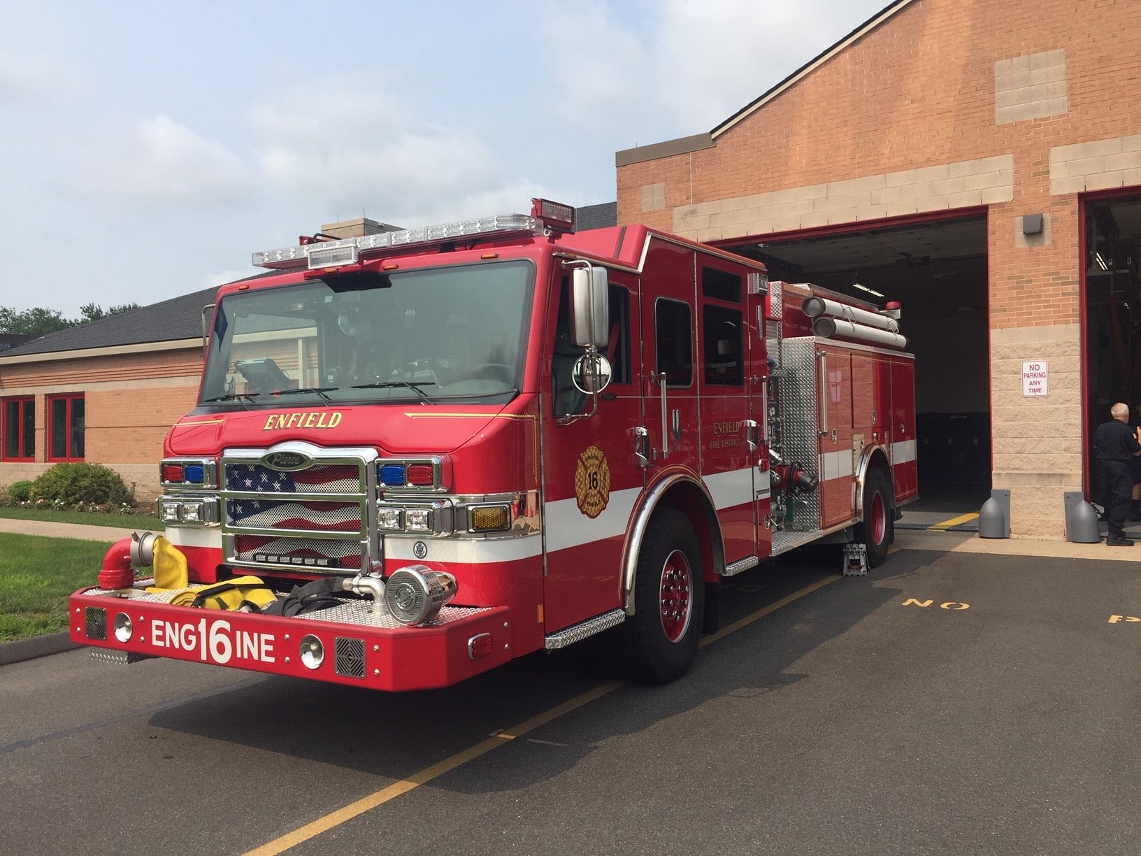 Enfield Fire District No.1 Announces New Engine 16 Apparatus Enfield