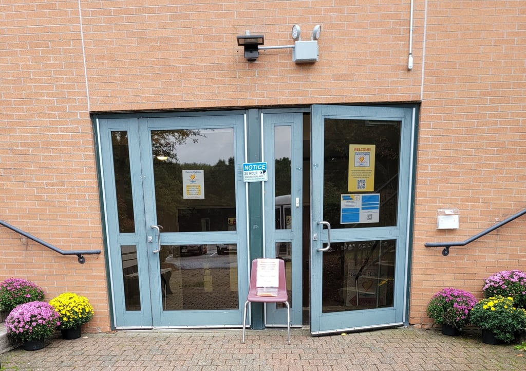 Canton Food Pantry door