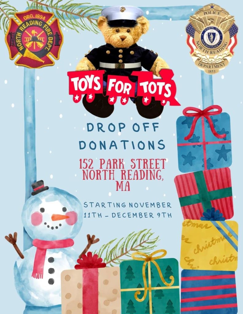 Toys For Tots Drive North Reading