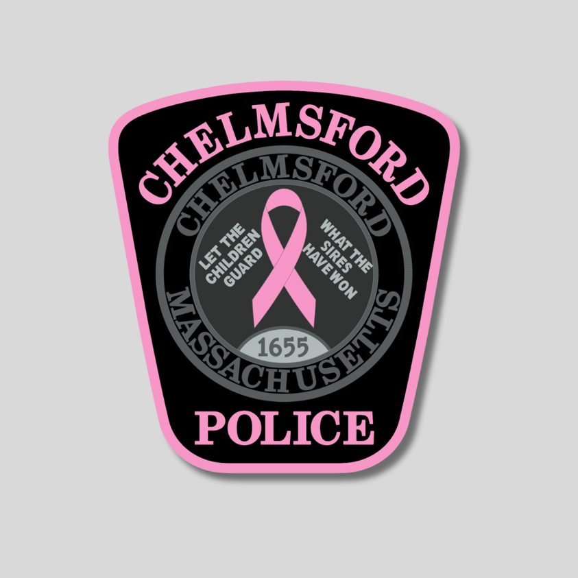 Chelmsford Police Supporting Breast Cancer Awareness Through Pink Patch