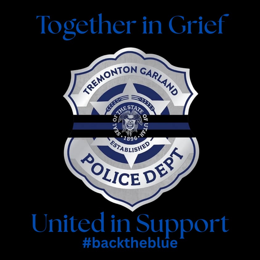 Supporting the Tremonton Garland Police Department