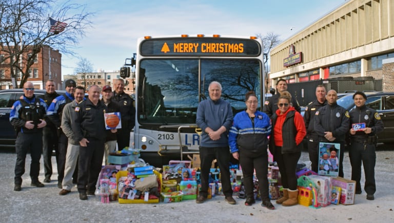 Lowell Police Department and Community Partners Collect Gifts for 9th Annual Holiday Toy Drive