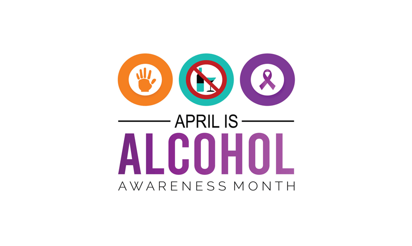 Alcohol Awareness Month Graphic.