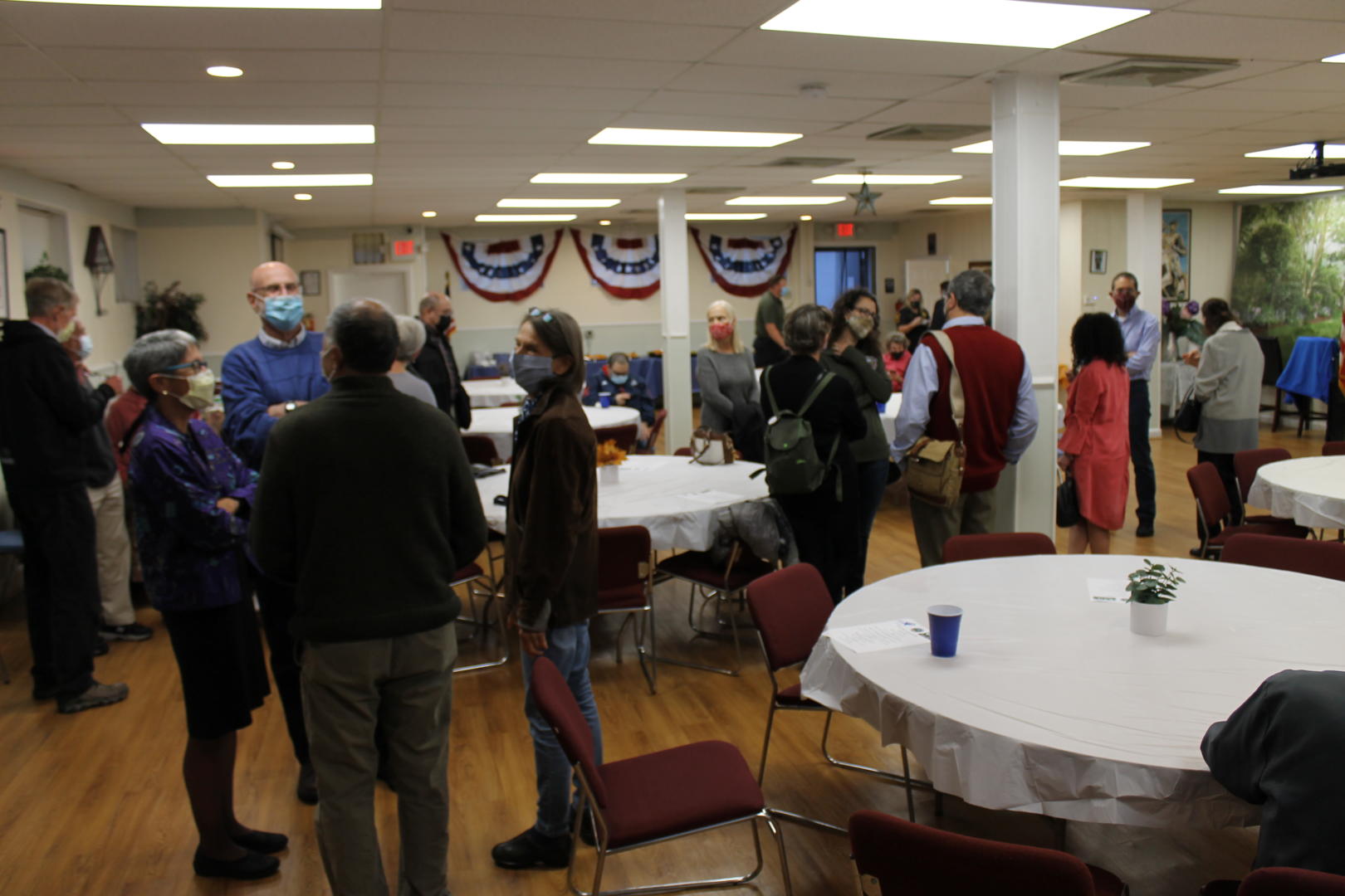 Brookline's Medical Reserve Corps and Community Emergency Response Team held an appreciation night for volunteers last week. (Photo Courtesy Town of Brookline)