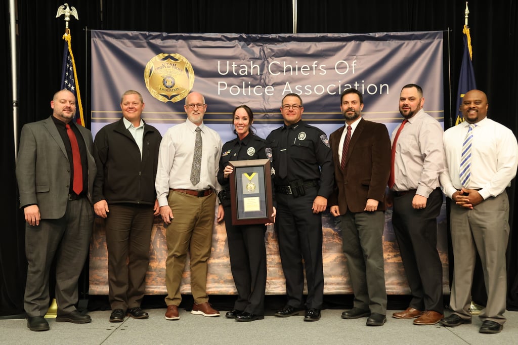 Utah Chiefs of Police awards ceremony