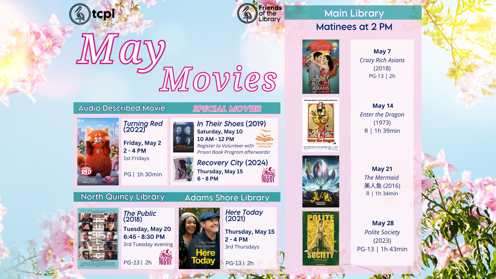 May Movies at the Library