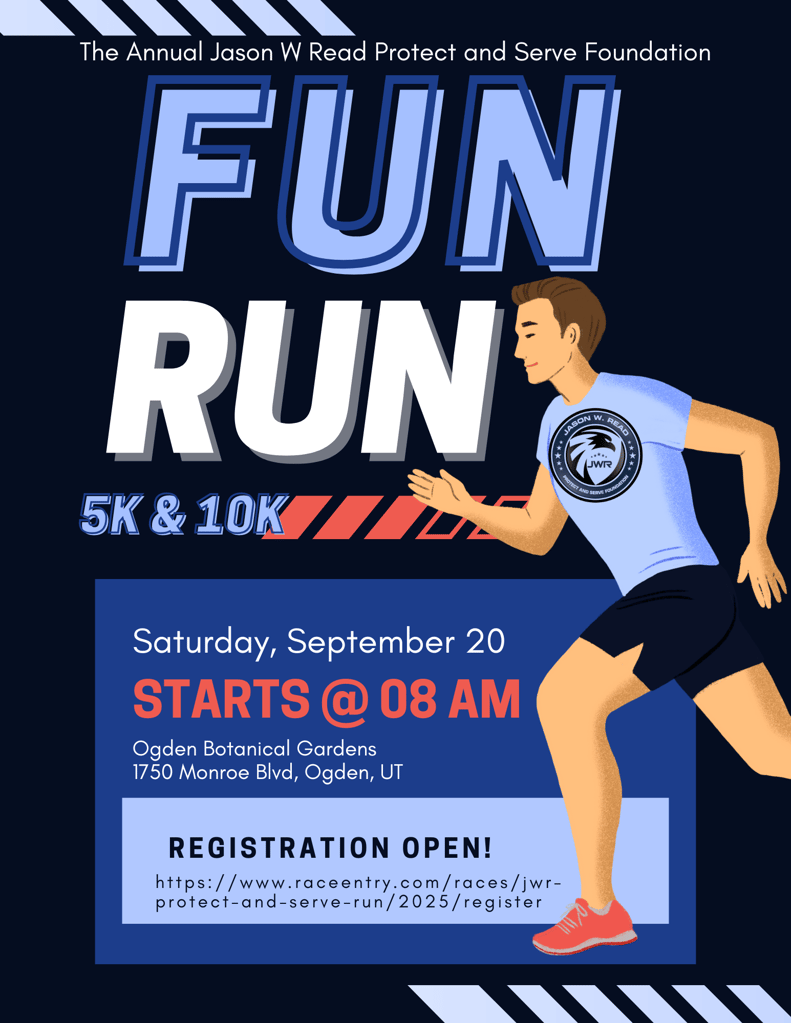 Annual Jason W Read Protect and Serve Foundation Fun Run 5k & 10K