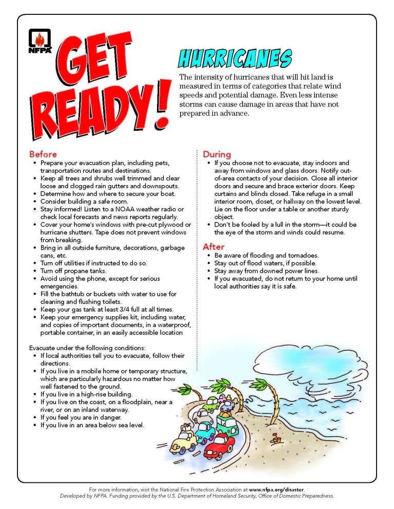 Enfield Fire District 1 Shares Tips on Hurricane Awareness and Preparedness