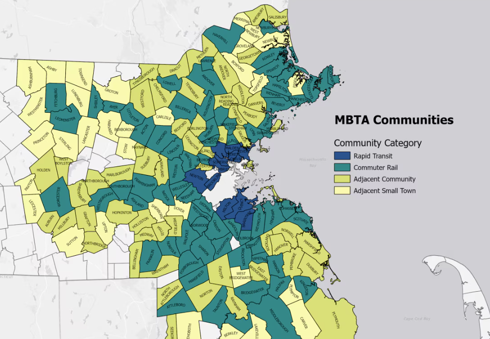 MBTA Zoning, MGL Chapter 40A, Section 3A Town of Groveland, MA