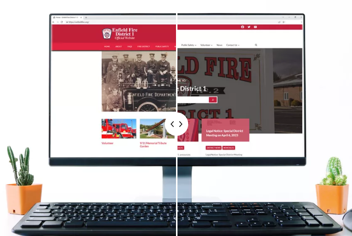 Enfield Fire District No. 1 Launches Redesigned Website