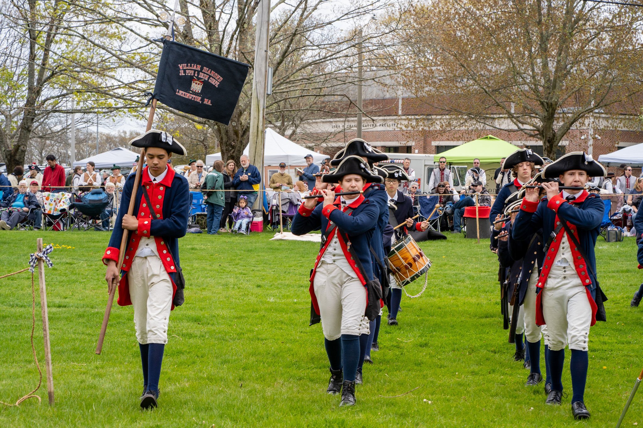 William Diamond Junior Fife and Drum Corps 2024 Muster.