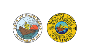 Town of Marblehead Seal and Marblehead Municipal Light Seal