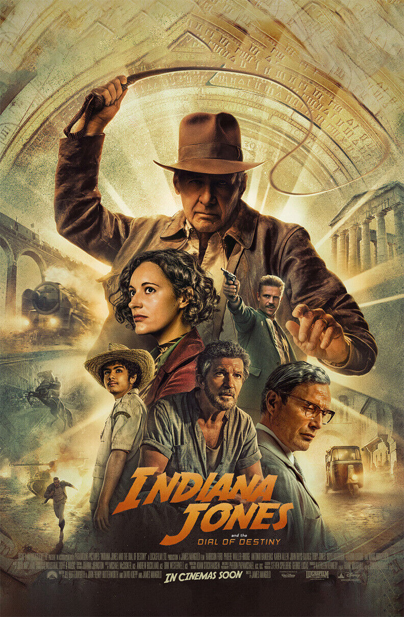 indiana jones and the dial of destiny 2023 movie poster