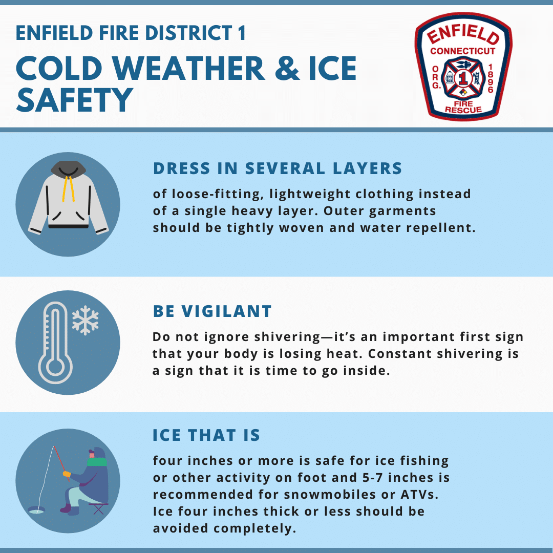 Enfield Fire District 1 Shares Cold Weather, Ice Safety Tips – Enfield ...