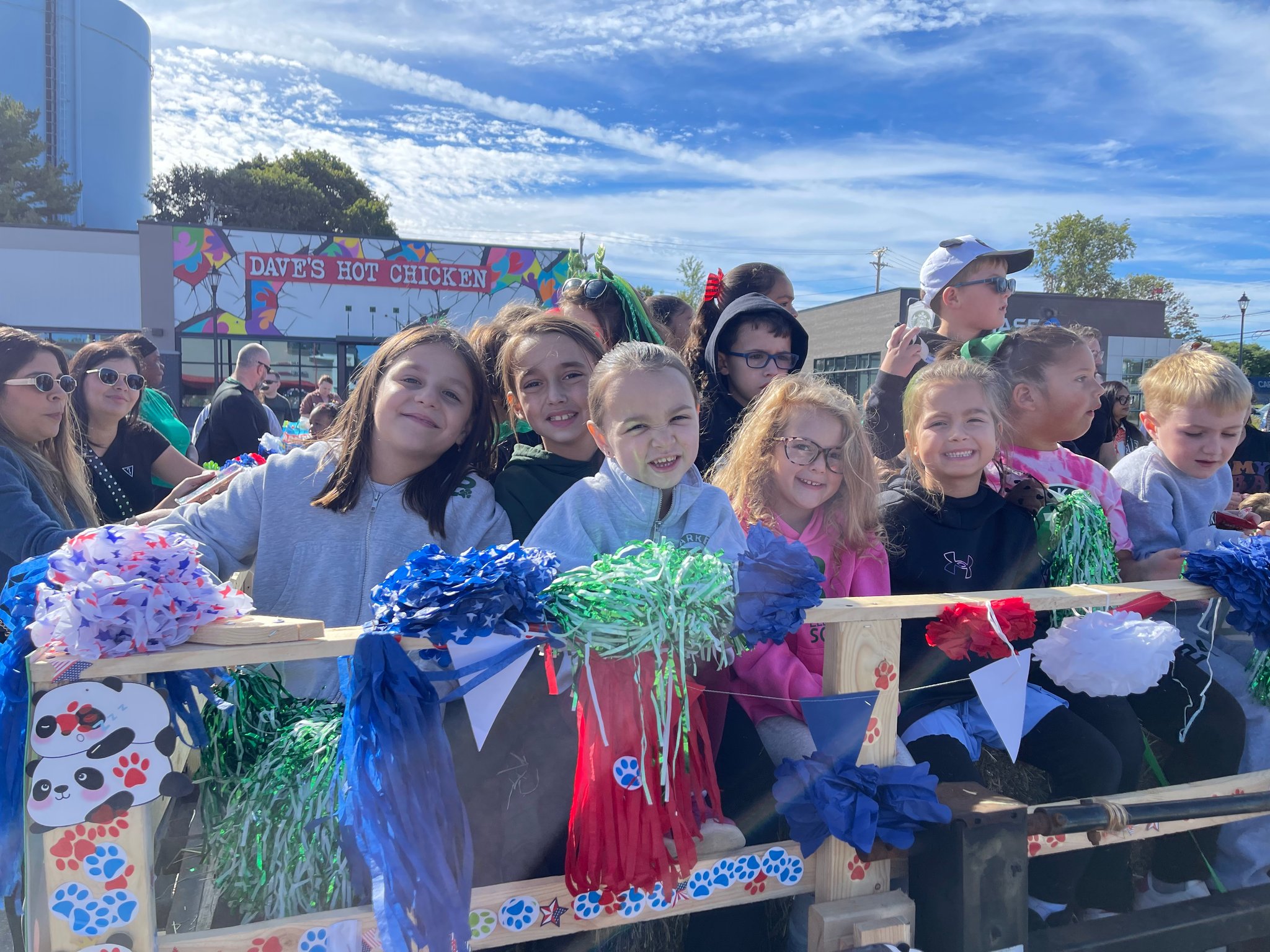 Yankee Doodle Parade Float Parker Students