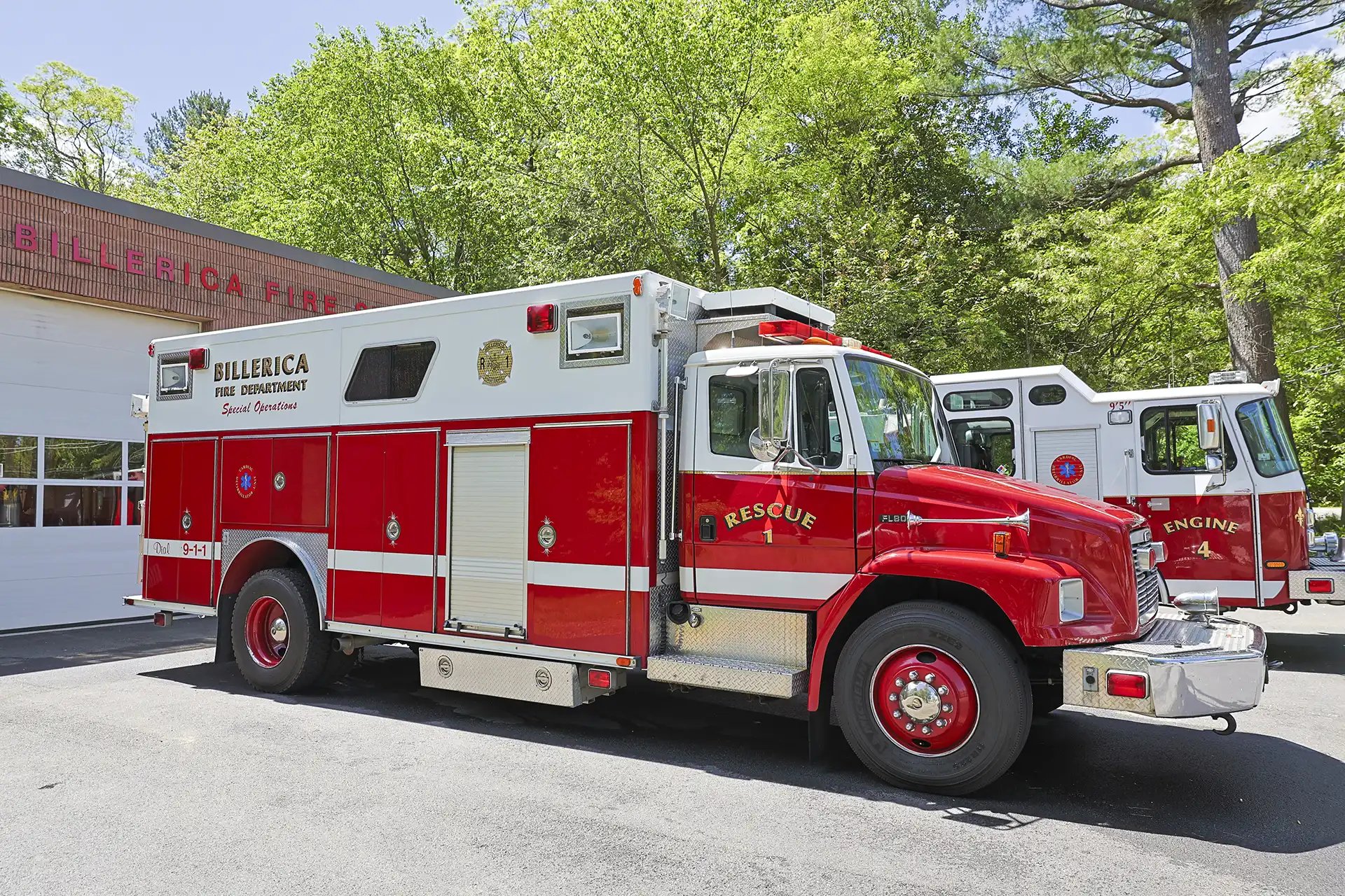 Billerica Fire Department Rescue 1