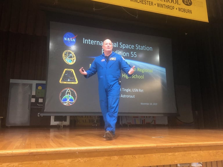Northeast Metro Tech Welcomes NASA Astronaut Scott Tingle