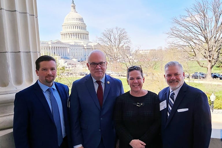 MAVA Superintendents Delegation Advocate in Washington, D.C.