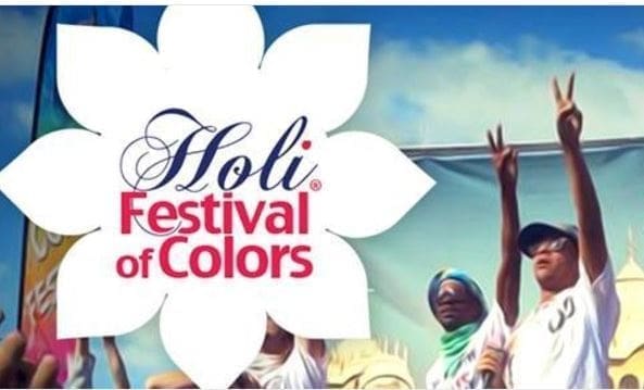 Holi Festival of Colors Promotional Image