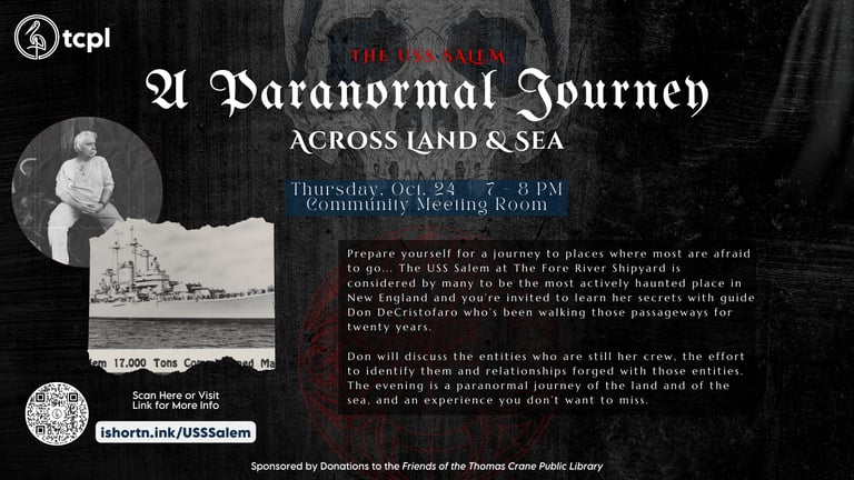 A Paranormal Journey Across Land & Sea