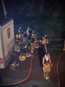 Cadets Training w/ Firefighters