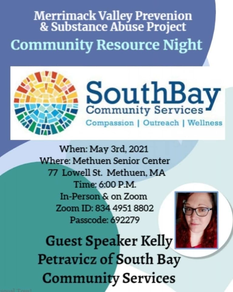 Community Resource Night – Guest Speaker: Kelly Petravicz