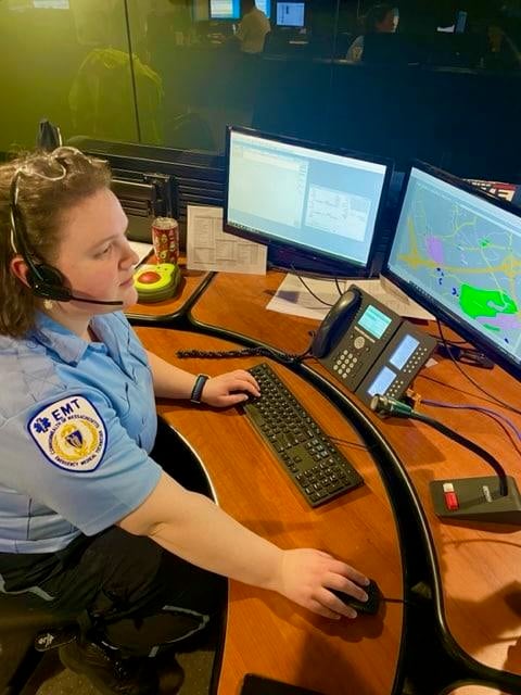 Armstrong Ambulance Emergency Medical Dispatcher Eliza Koso. (Photo Courtesy Armstrong Ambulance Service)